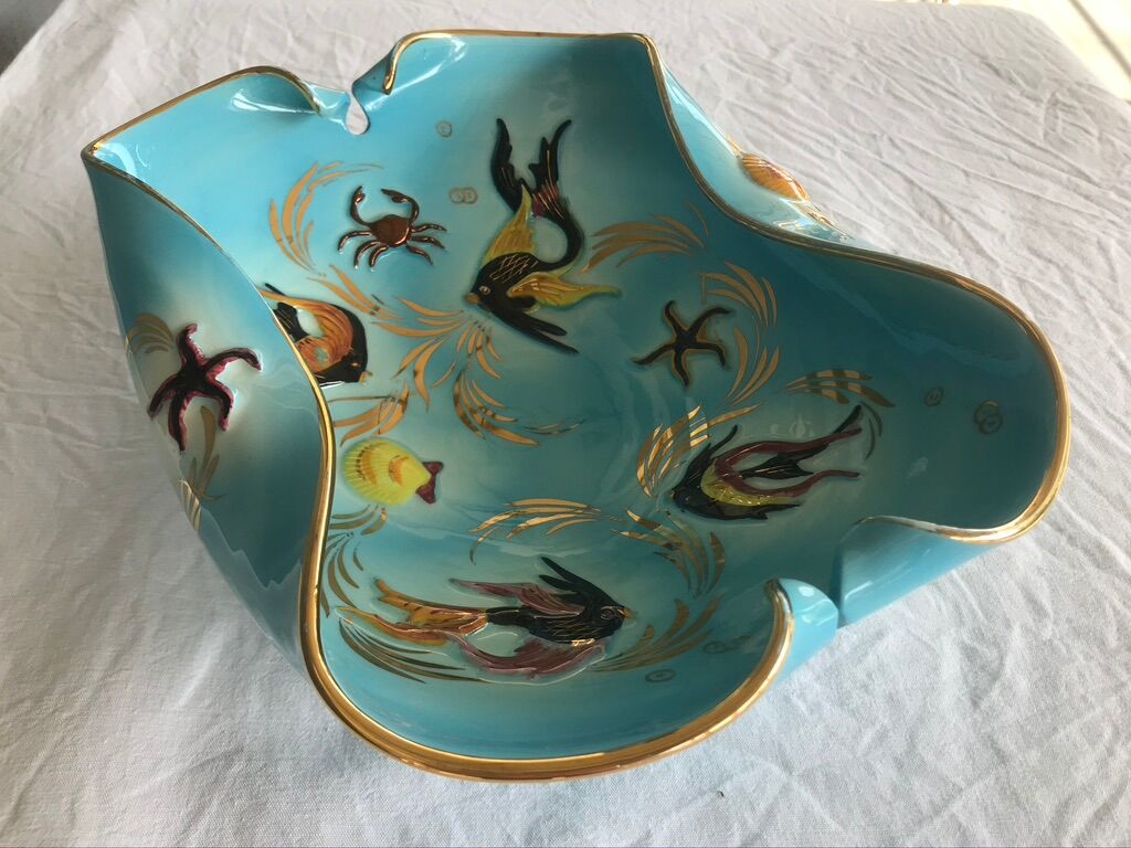 Empty cut ceramic pocket Monaco Cerazur 1950/60