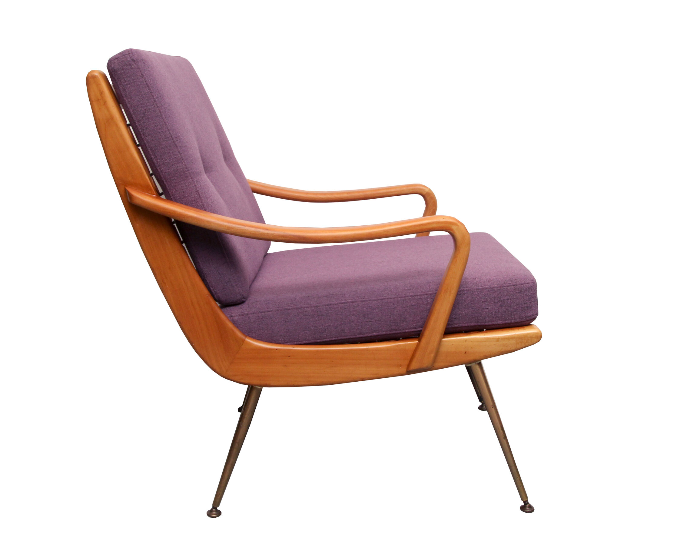 Fauteuil violet 1950