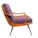 Fauteuil violet 1950
