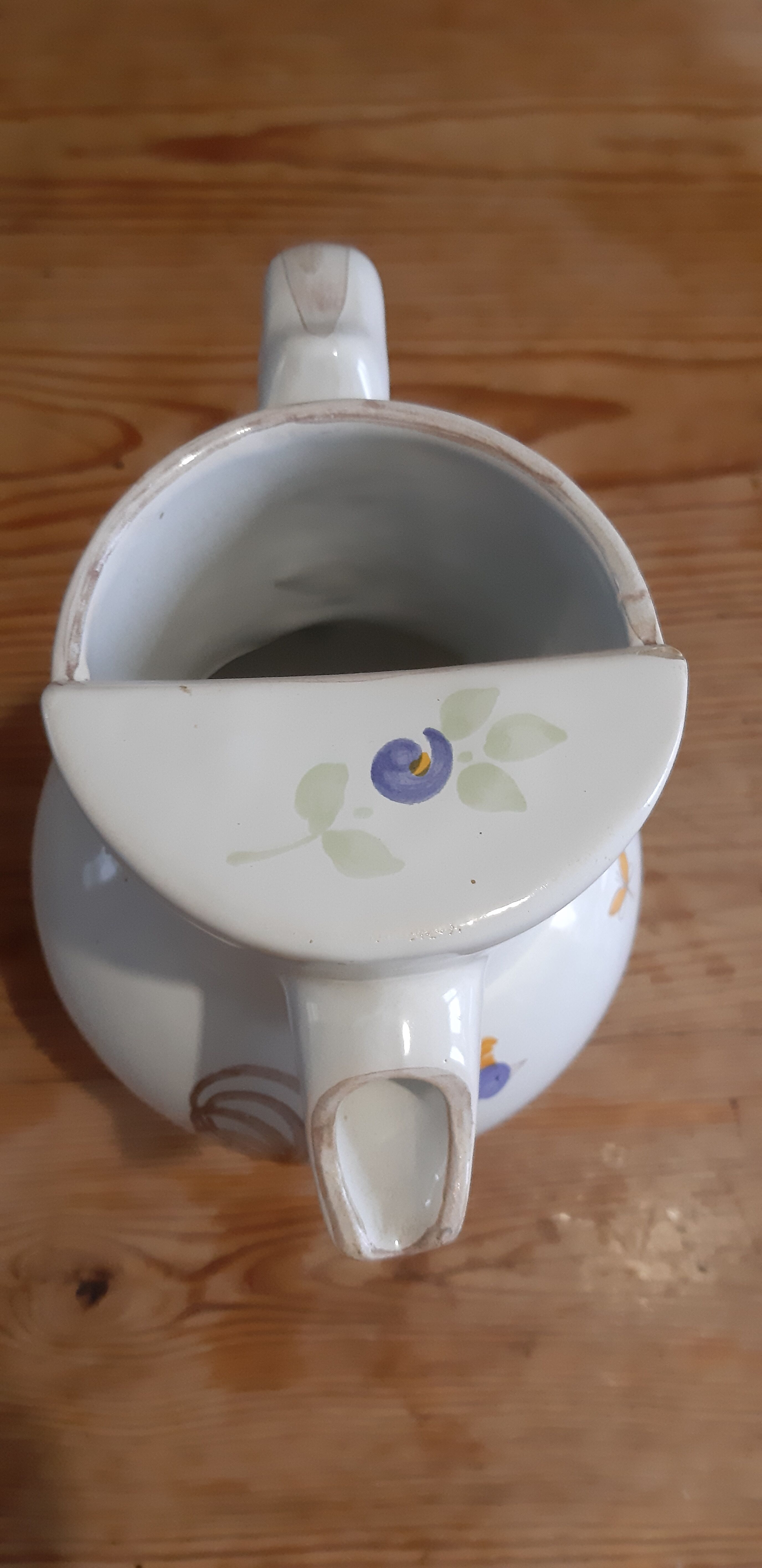 2 Pitchers in Faience of La Chapelle des Pots