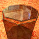 Plexiglas set two containers Italy 1970s
