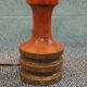 Small turned wooden lamp 1970