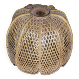 Rattan lampshade