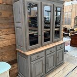 Oak vessel with grey patina