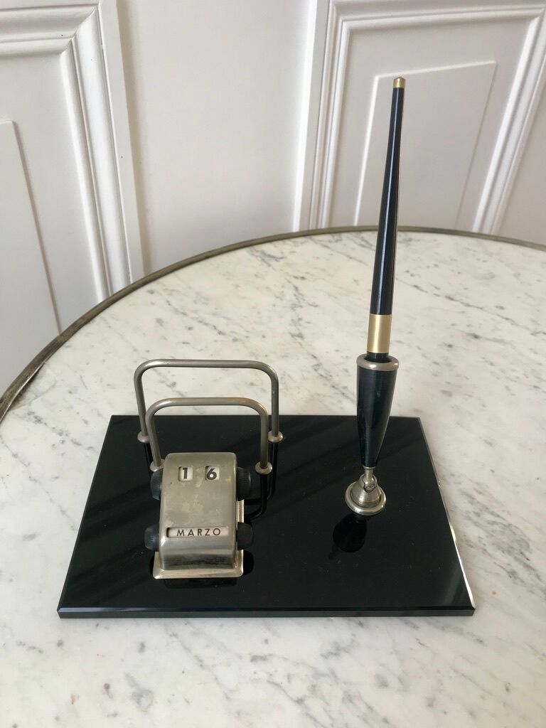 Date pencil holder Italian 50s