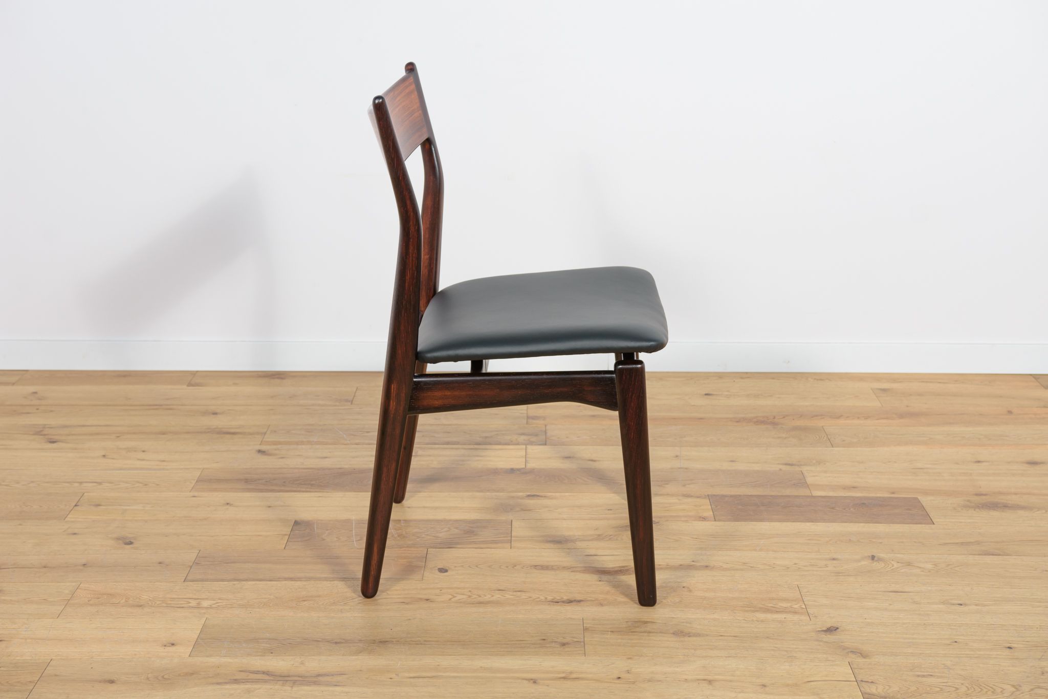 Mid Century Rosewood Dining Chairs by  H. P. Hansen for Randers Møbelfabrik, 1960s, Set of 4