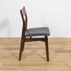 Mid Century Rosewood Dining Chairs by  H. P. Hansen for Randers Møbelfabrik, 1960s, Set of 4