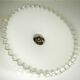 Suspension and rosette in opaline and porcelain