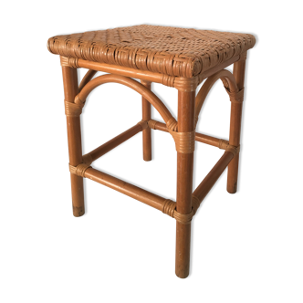 Rattan stool