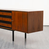 Sidebord, restored, walnut, 300cm