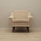Fauteuil beige, design danois, années 1970, production : Danemark