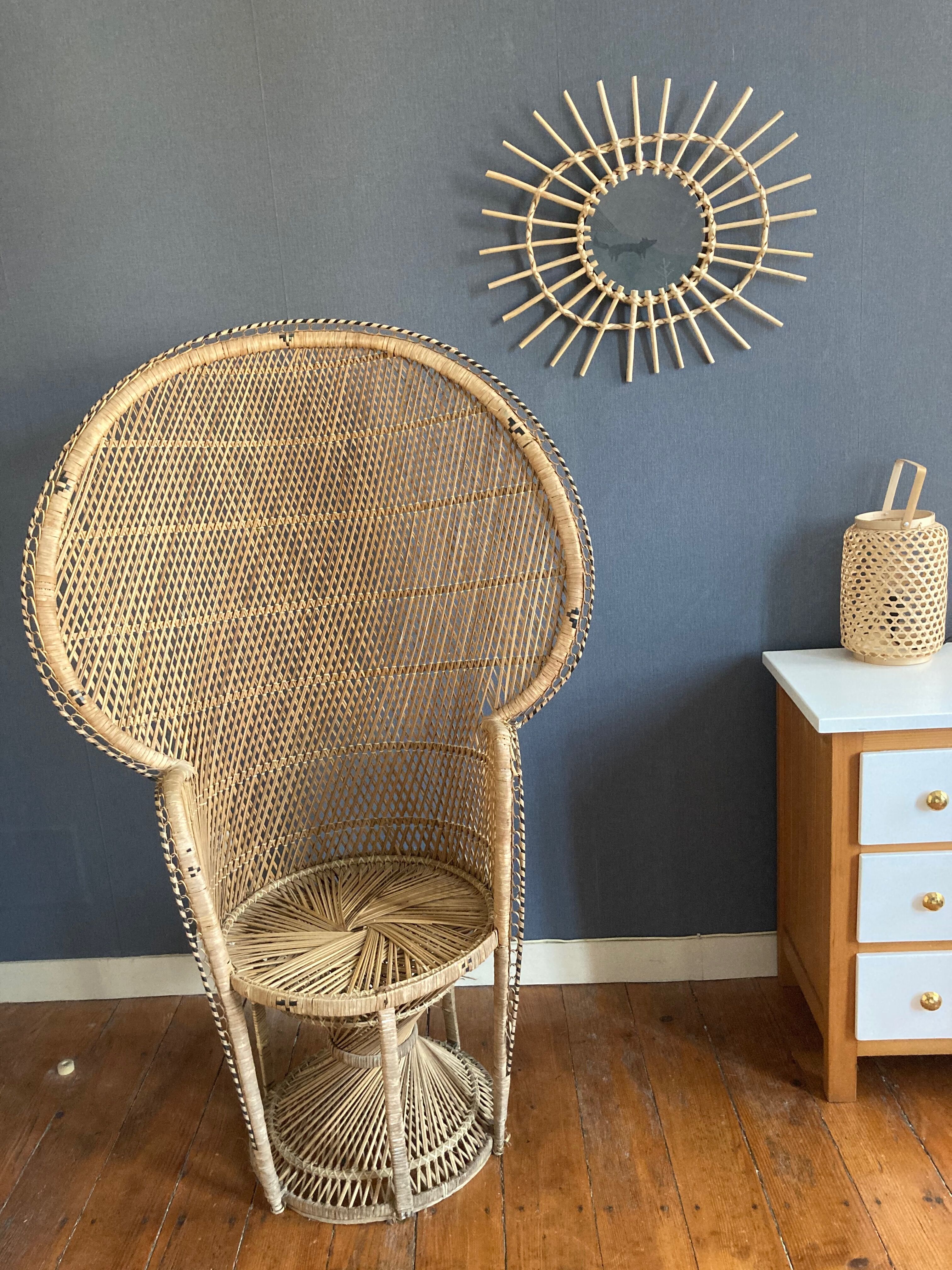Emmanuelle rattan chair