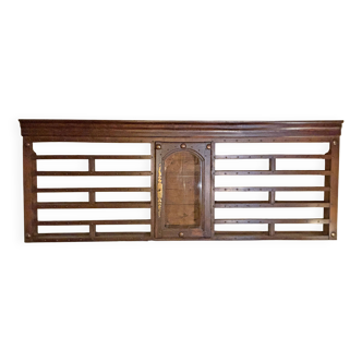 Large wall cupboard from the 19th century, exceptional size.