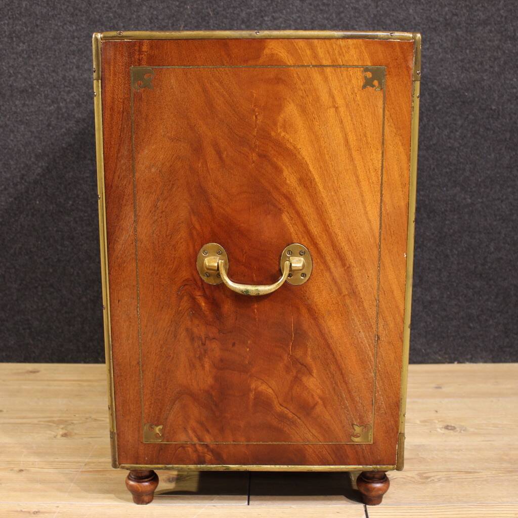 20th century English naval chest of drawers