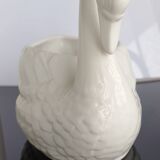 Ceramic swan pot