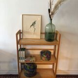 Vintage bookseller's shelf