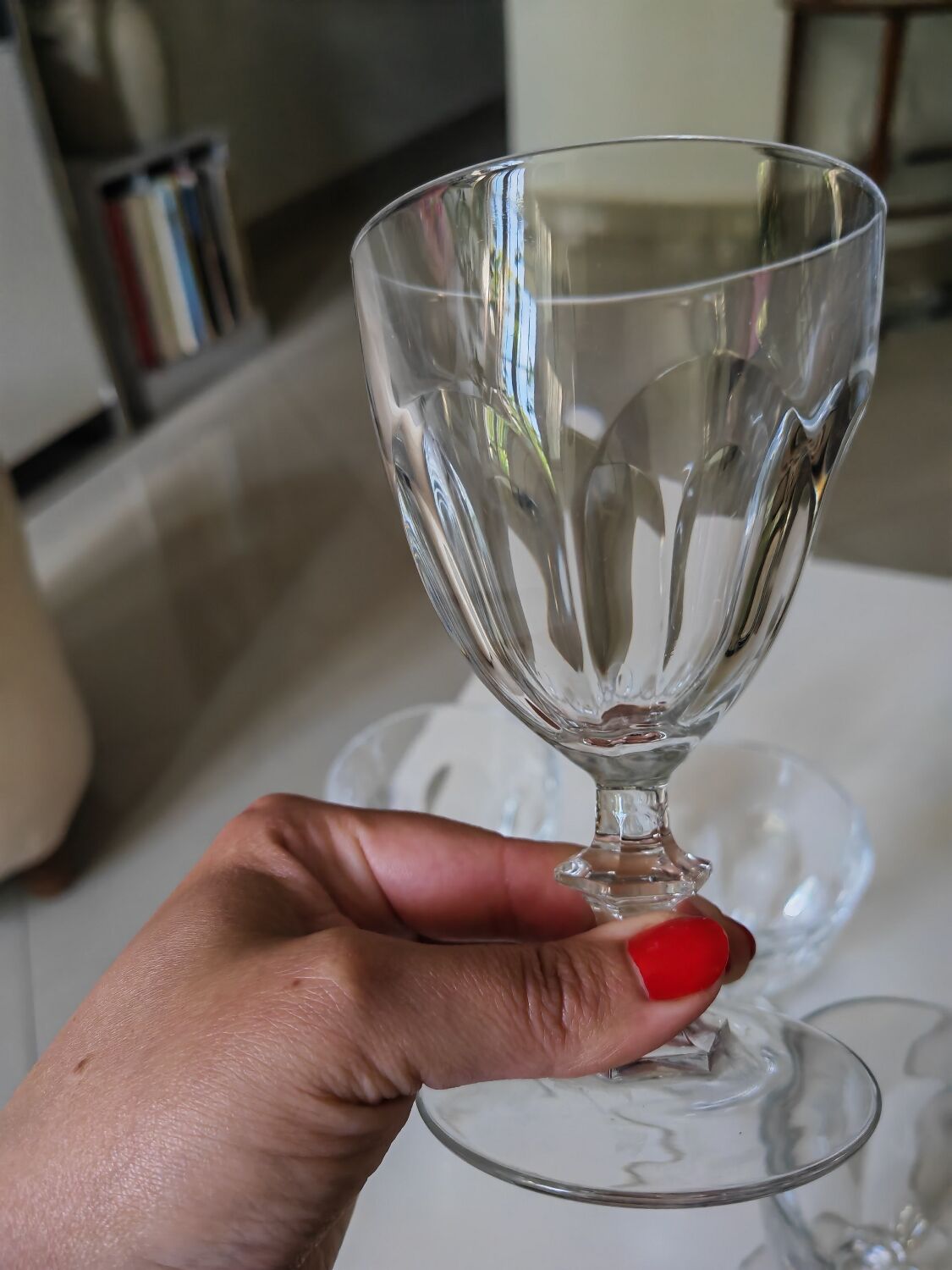 Rambouillet crystal glasses