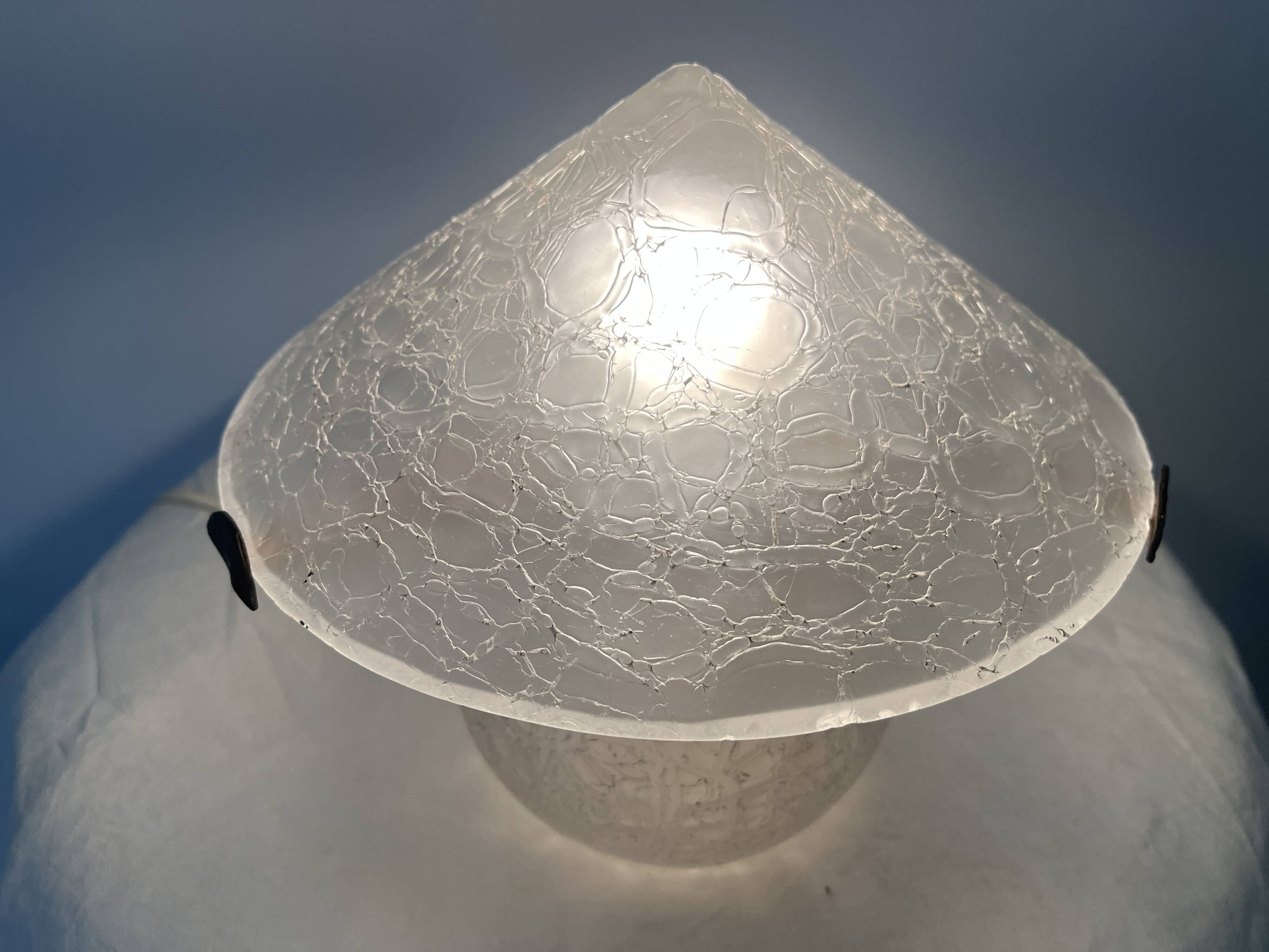 lampe champignon art déco