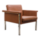 Fauteuil moderne en cuir