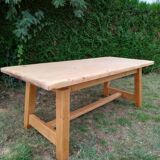 Solid oak farmhouse table
