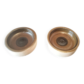 Pair of stoneware bowls by Frede Damgaard – Ebeltoft, Denmark
