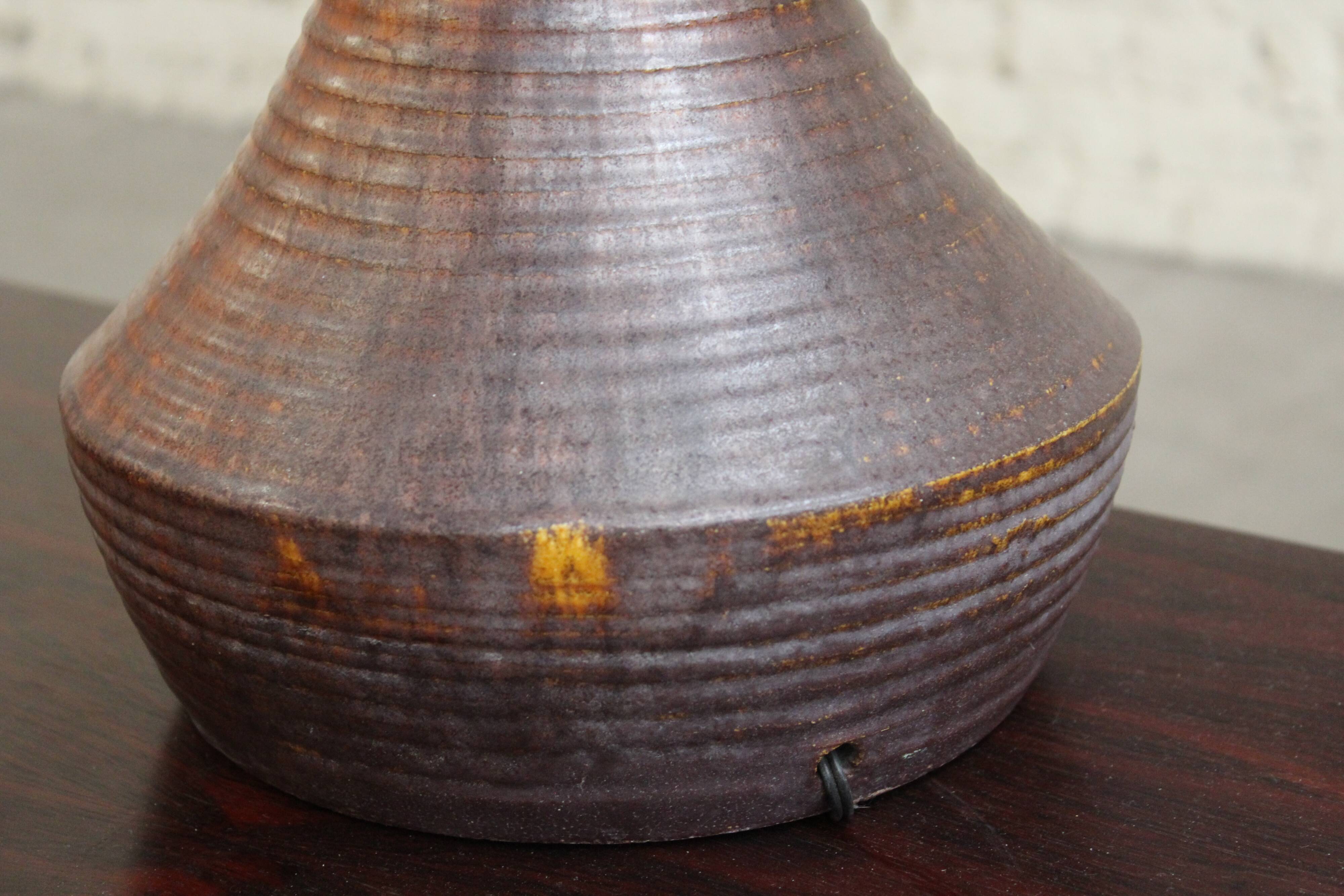 Accolay ceramic vintage lamp circa 60s