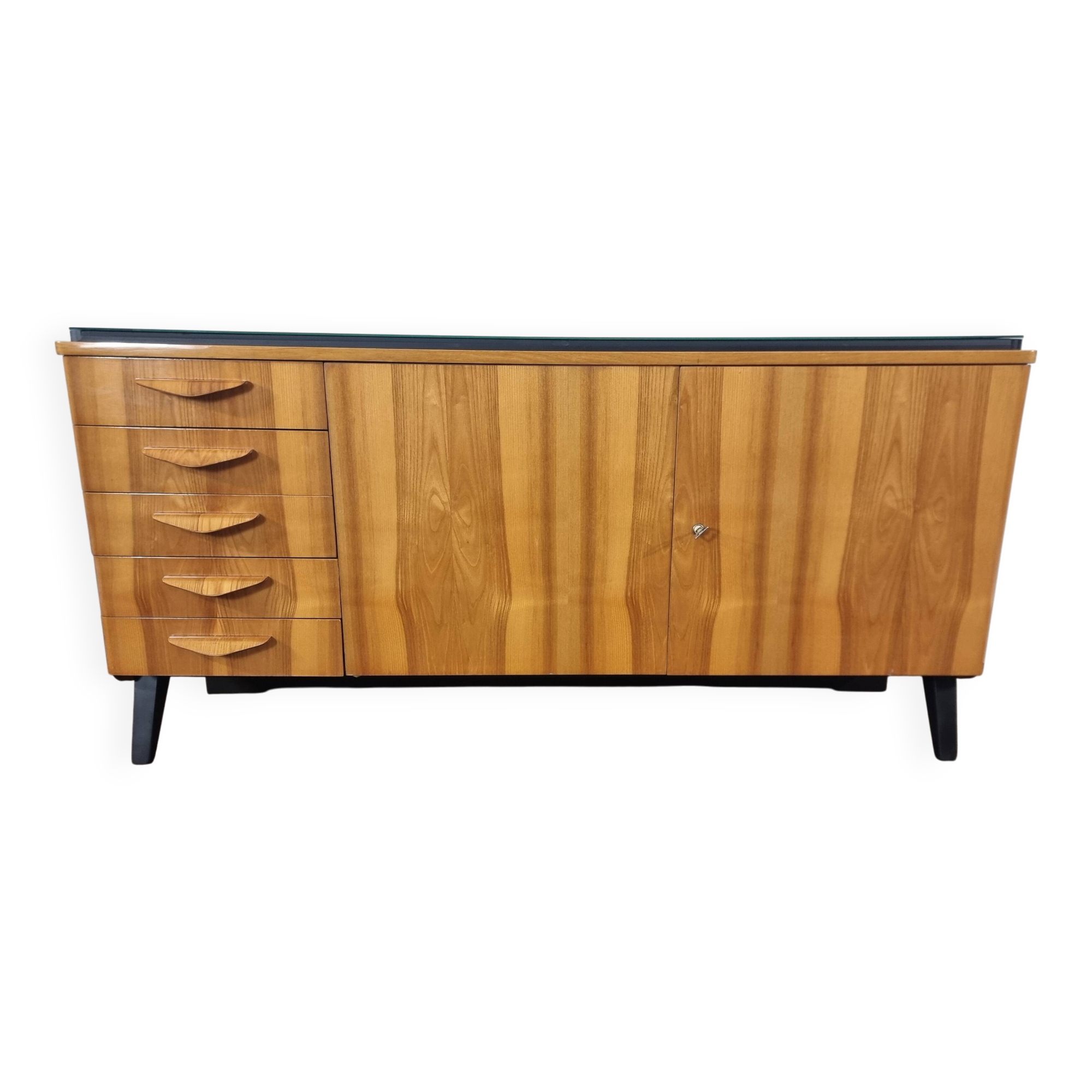 Vintage Brown Cabinet from Tatra, 1970s