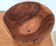 Wooden bowl culbuto