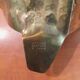 Vintage 1960s hammered brass leaf ashtray – Italy