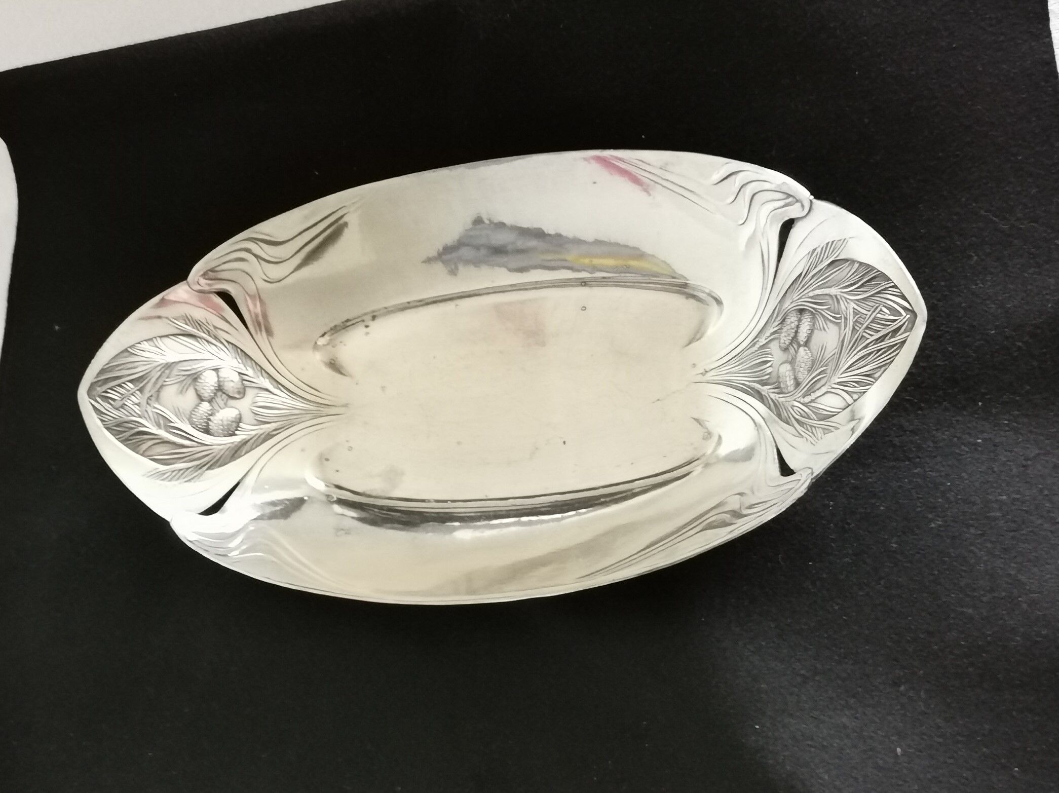 Bread tray in silver metal Christofle