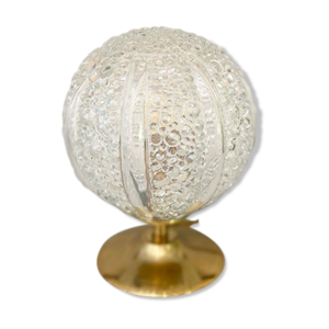 Lampe globe “bulles” en verre
