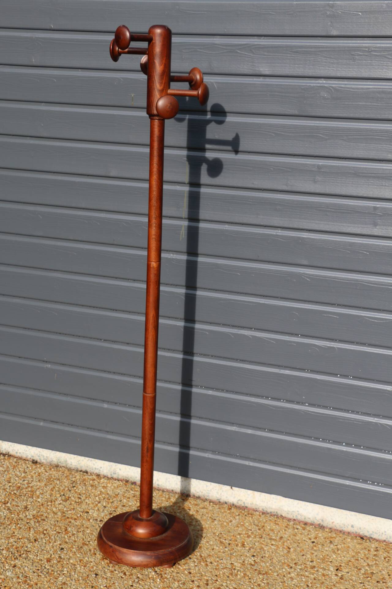Wooden parrot coat rack 1950
