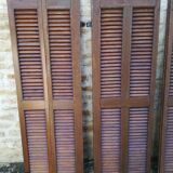 Oak shutters