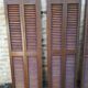 Oak shutters