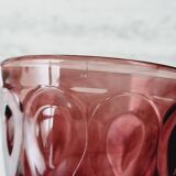 Set of 12 amethyst La Rochère glasses from Lyon