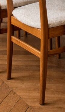 Vintage Scandinavian chair in teak