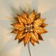 Rare large gold-plated Hans Kögl Florentine-style ceiling or wall lamp from