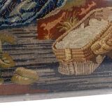 Orientalist style petit point tapestry. Circa 1880.
