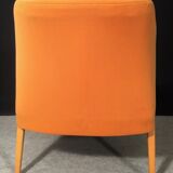 Pair of armchairs with stool