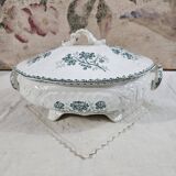 Small iron clay soup tureen
