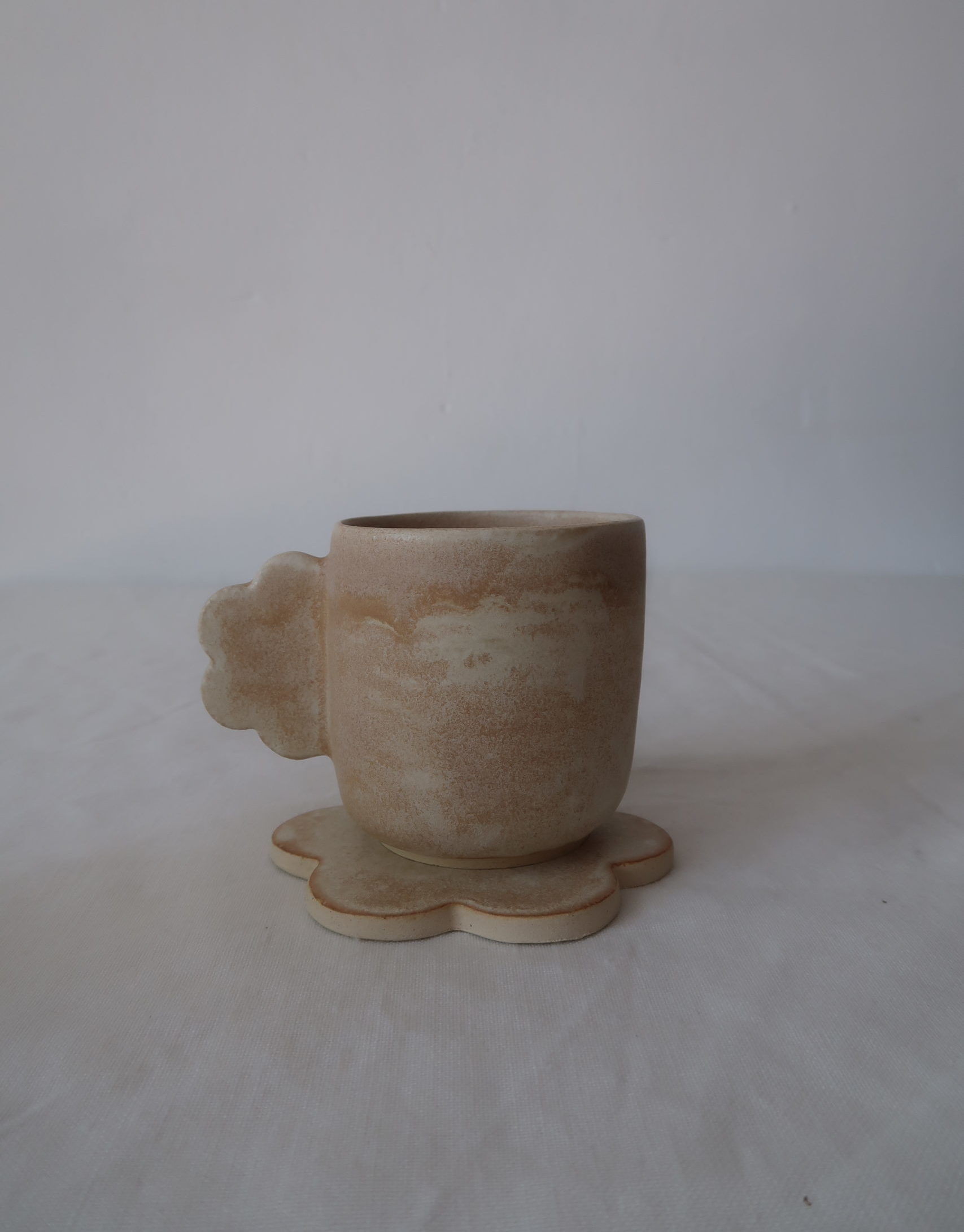 Flower cup with cup - Vagabonde Création