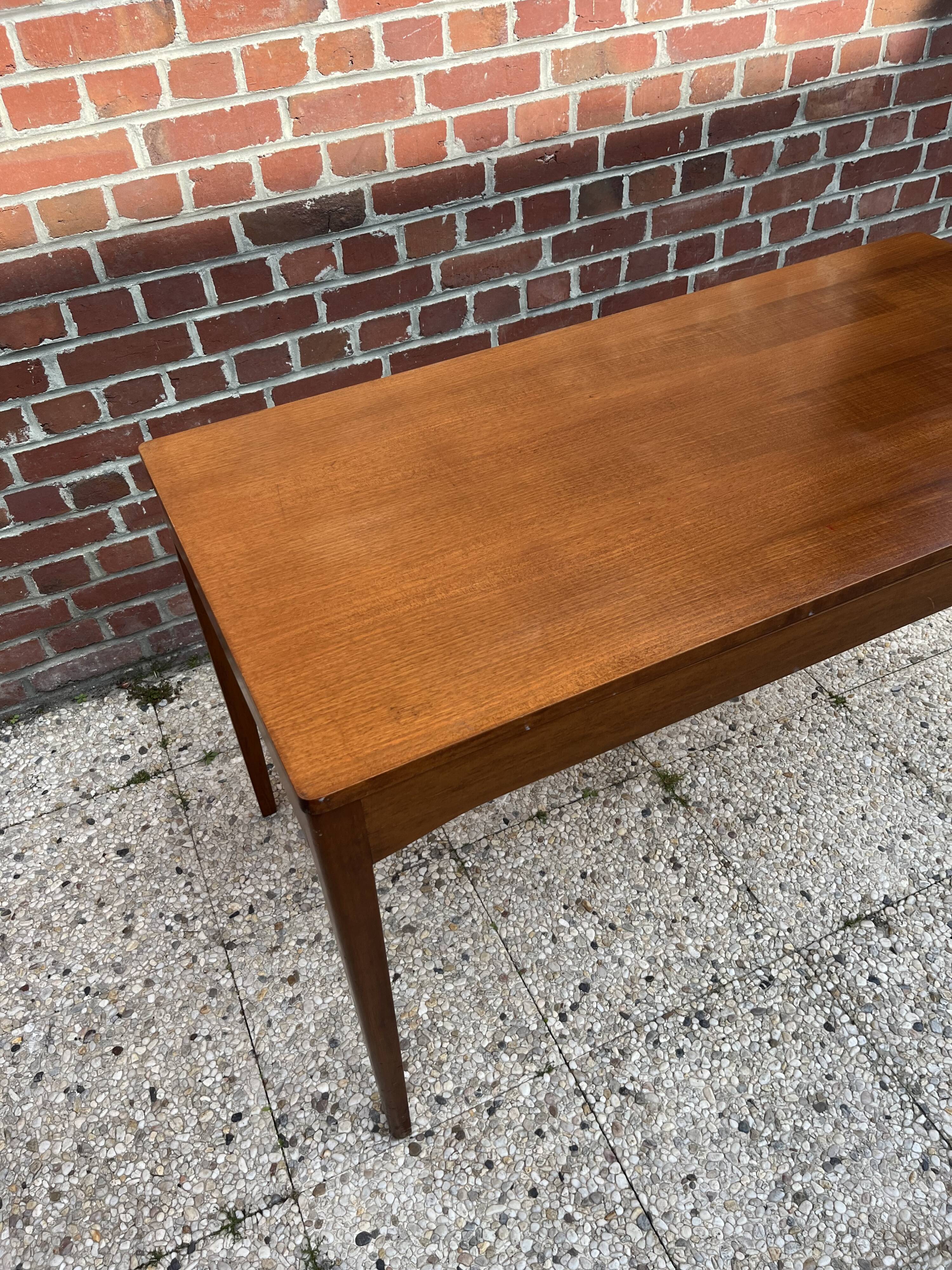 Scandinavian design teak dining table