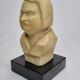 Buste en plâtre d'Honoré de Balzac, 13 cm