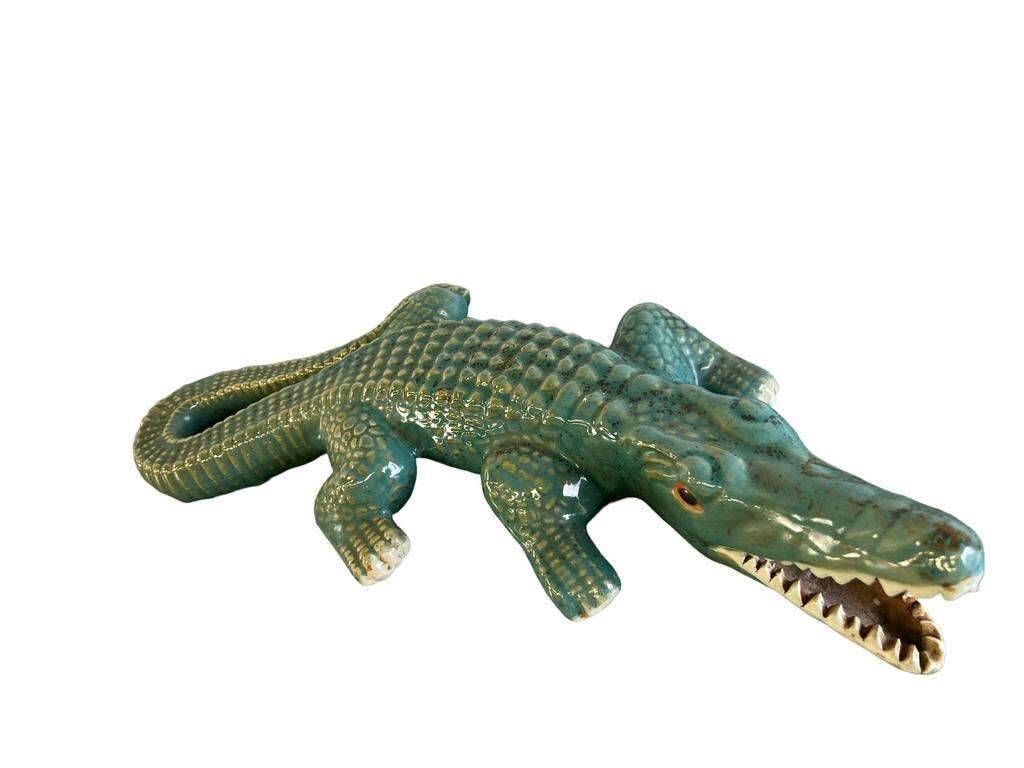 Vintage 'crocodile' figurine / decoration
