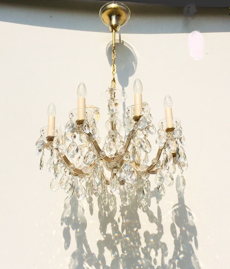 Lustre "Marie Thérèse" old at 8 fires