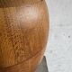 Sculptural wooden vase