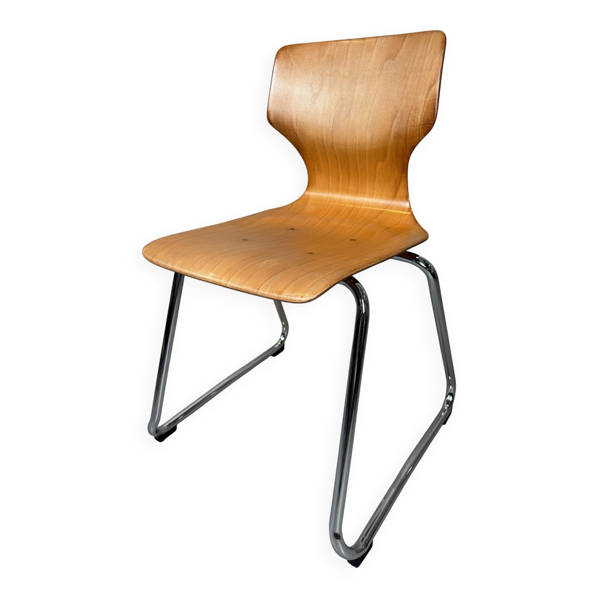 Vintage Pagholz plywood chair – Adam Stegner, 1970s