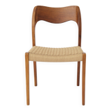 1 of 7 Niels Otto Møller Model 71 Teak Dining Chair (1951) – Danish Modern