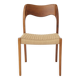 1 of 7 Niels Otto Møller Model 71 Teak Dining Chair (1951) – Danish Modern