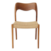 1 sur 7 Chaise de salle à manger en teck Niels Otto Møller modèle 71 (1951) – Design danois moderne